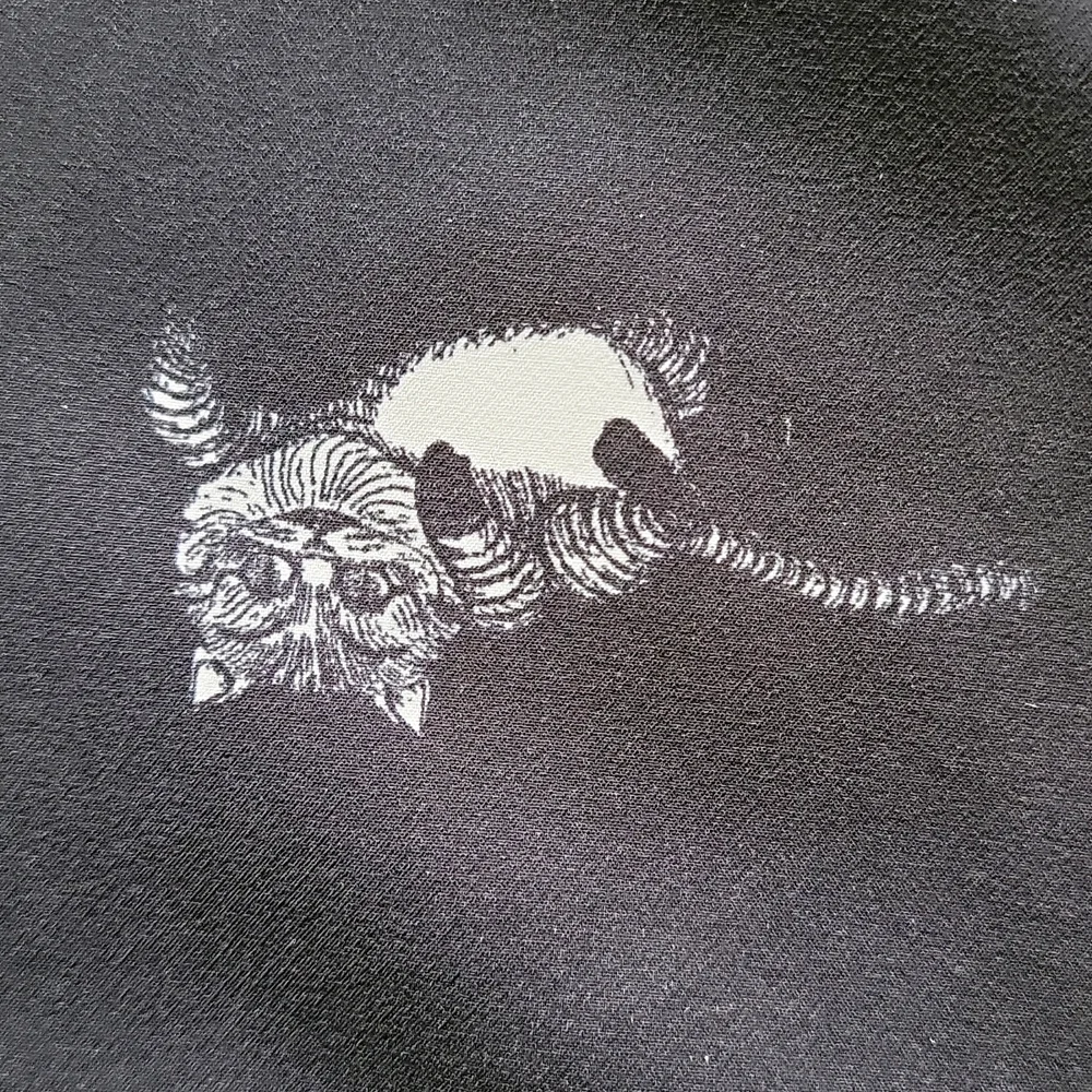 Alice Through the Looking Glass designer black Cheshire Cat skirt - Picture 6 of 7